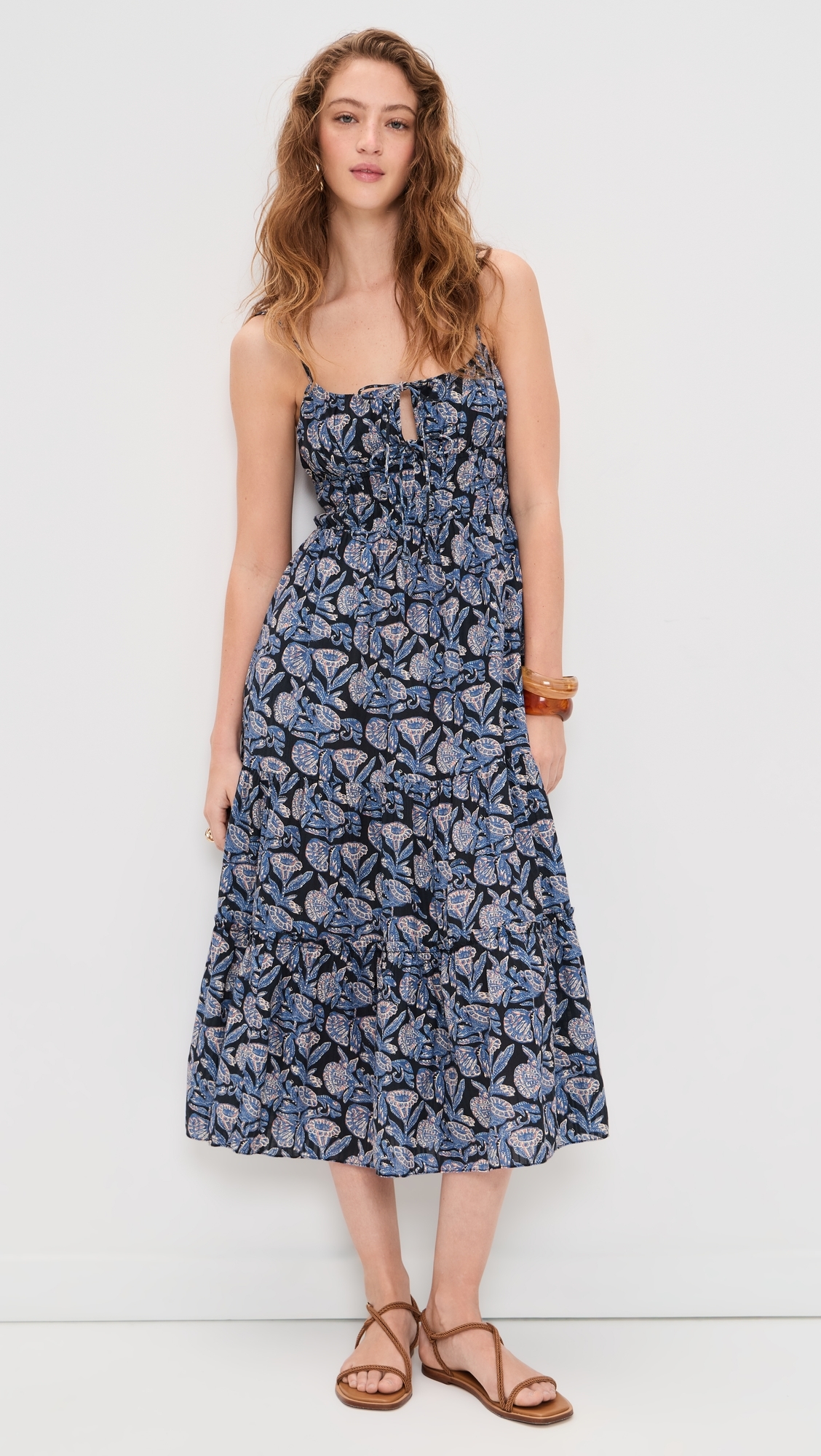 Aydin Cami Midi Dress Zinnia