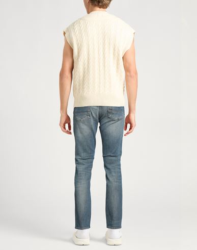 Man Jeans Blue Size 30 Cotton, Elastane