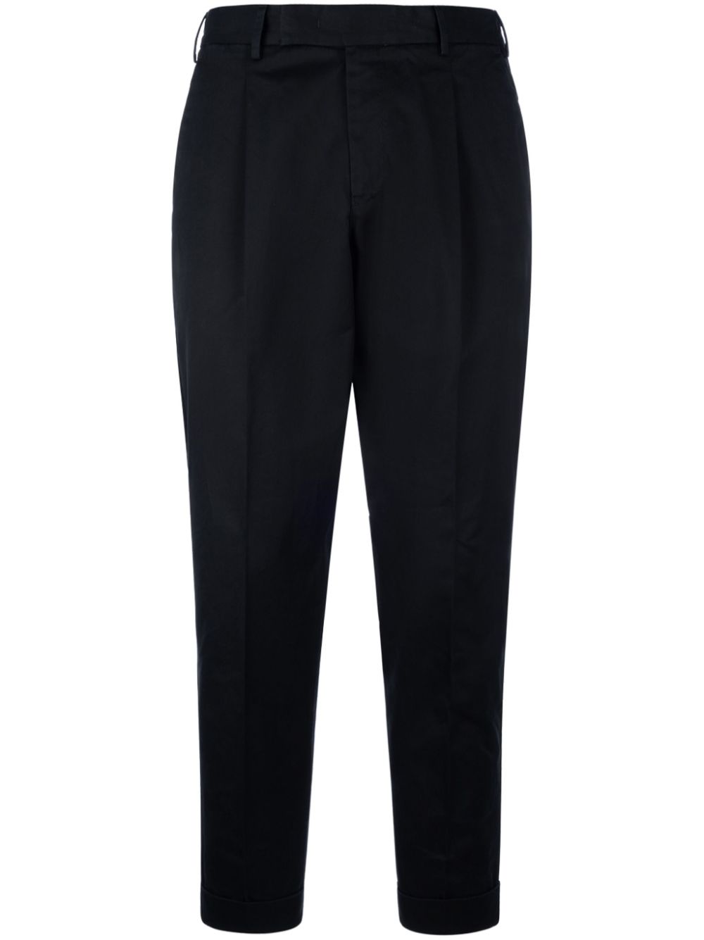 Charm-detail trousers - Black