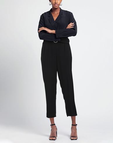 Woman Pants Black Size 4 Polyester, Elastane