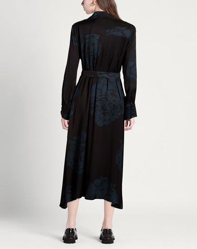 Woman Midi dress Black Size 4 Viscose
