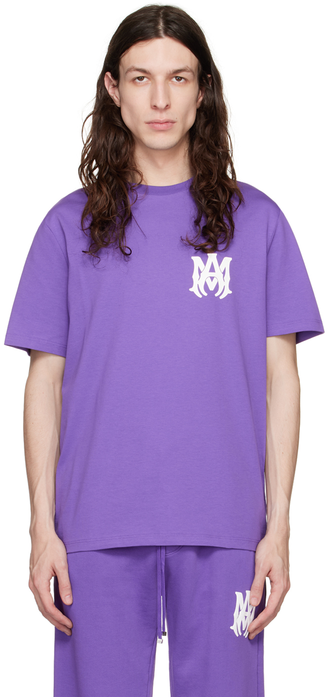 Purple 'M.A.' T-Shirt