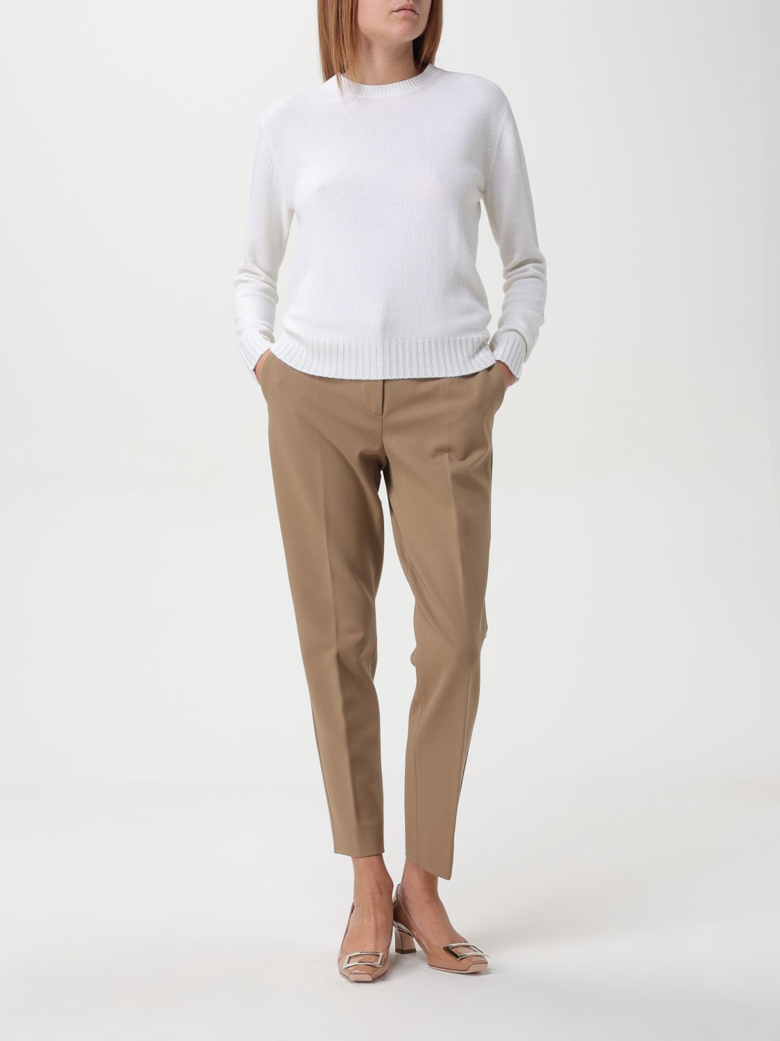 Sweater Woman color Cream