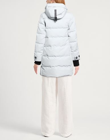 Woman Puffer Light grey Size L Polyester, Cotton, Nylon