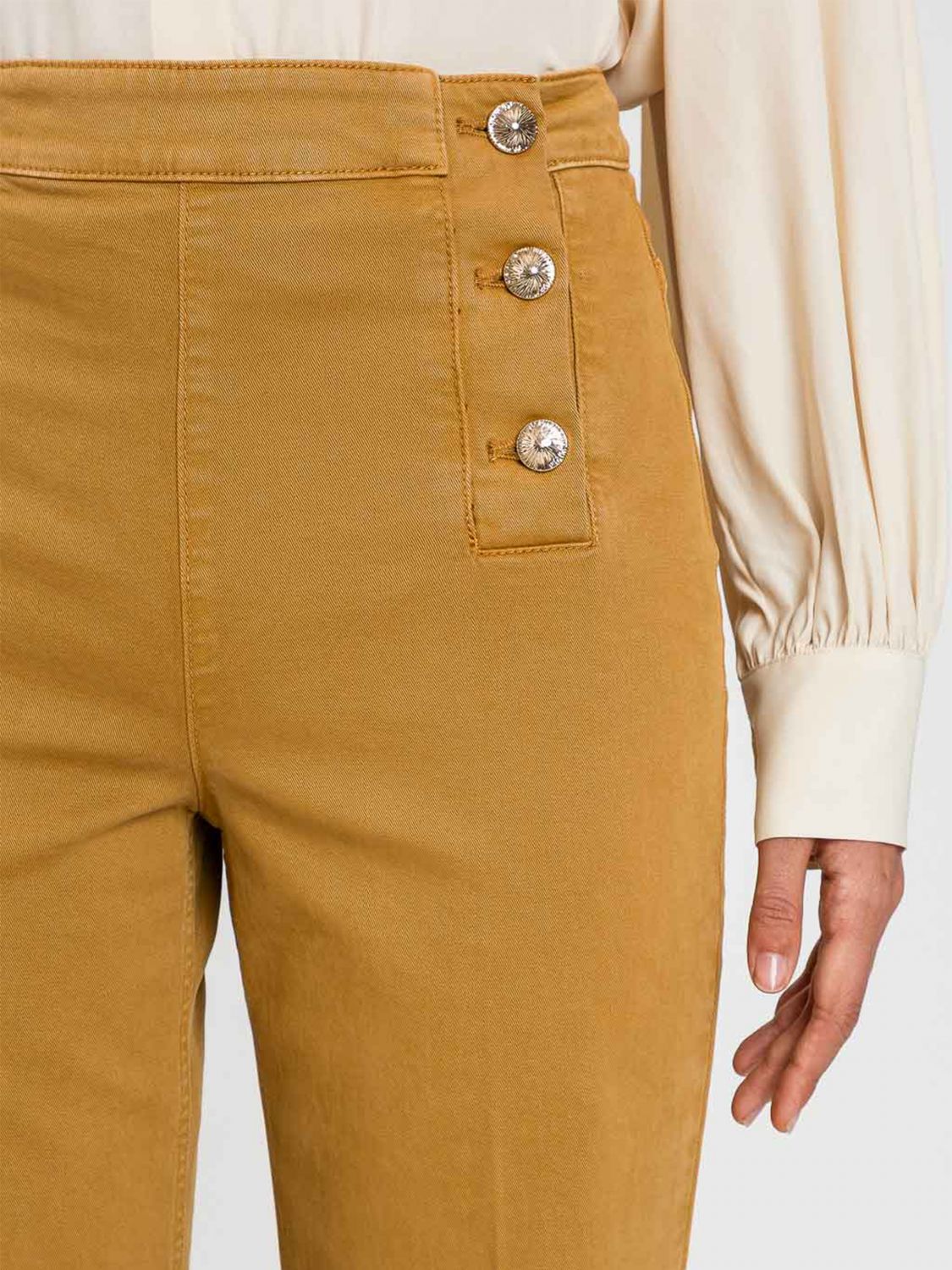 Pants Woman color Brown