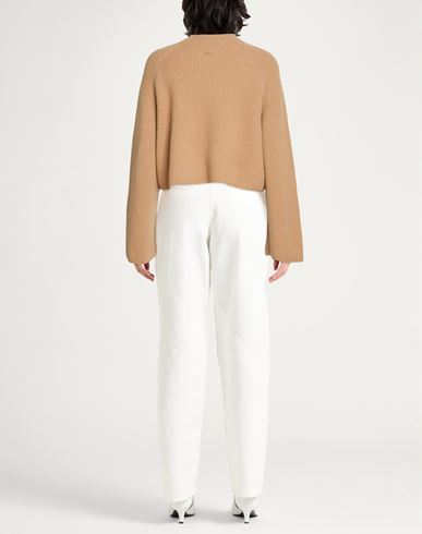 Woman Sweater Camel Size L Wool, Cashmere