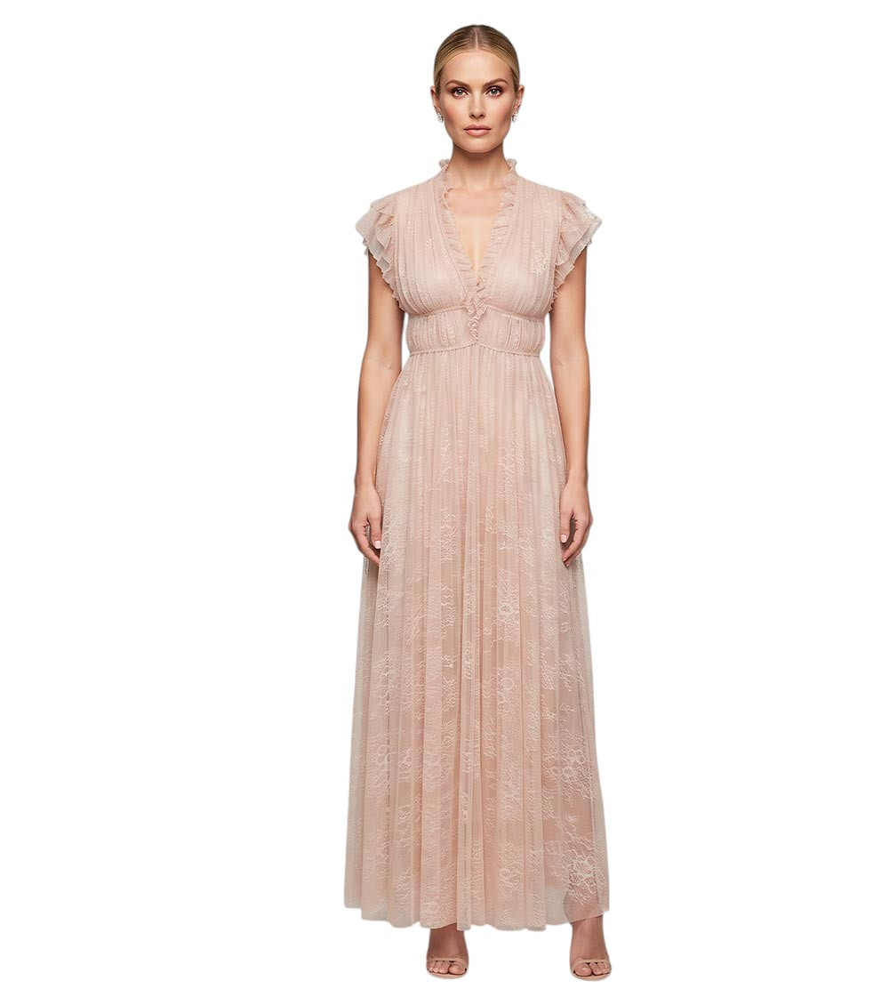 Long Dresses Nude & Neutrals