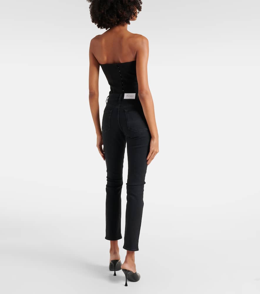 Relaxed Skinny low-rise skinny jeans