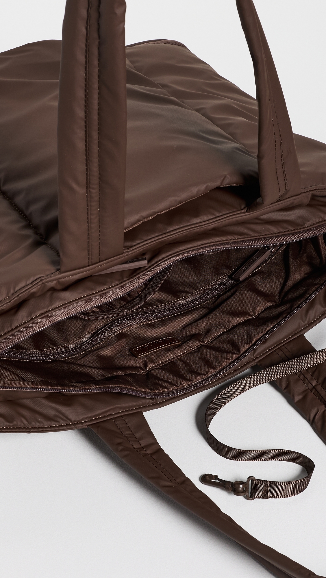 Luka Expandable Laptop Tote Walnut One Size