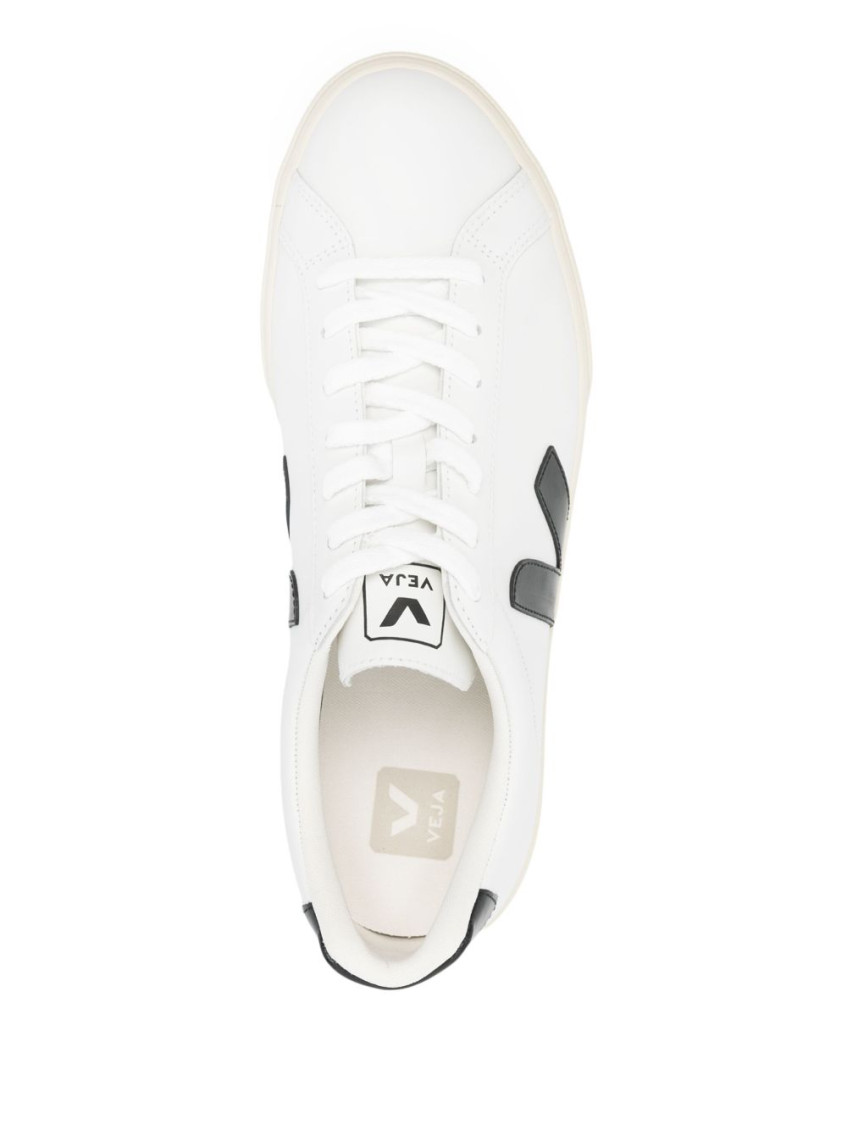 Leather Sneaker With Logo