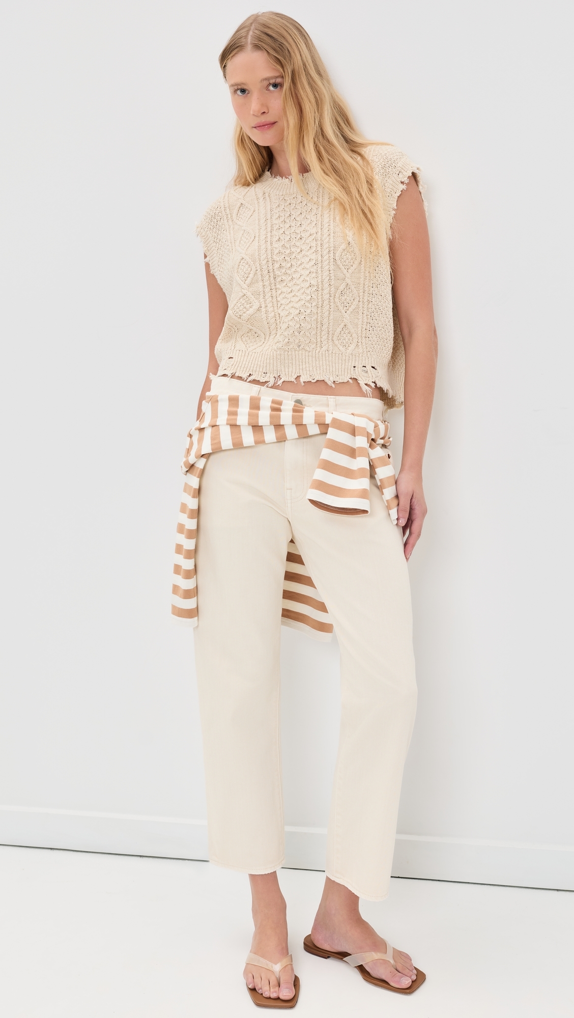 Lucy Boyfriend Jeans Barley Khaki