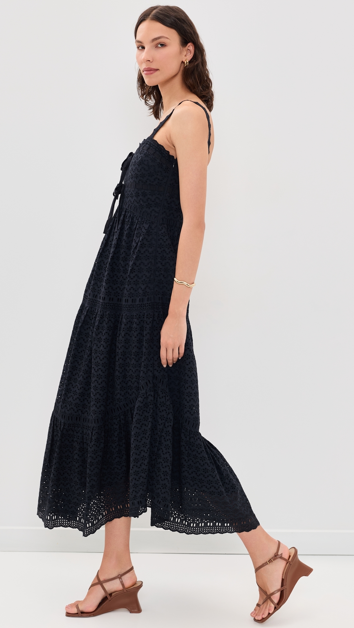 Constance Cotton Dress Midnight