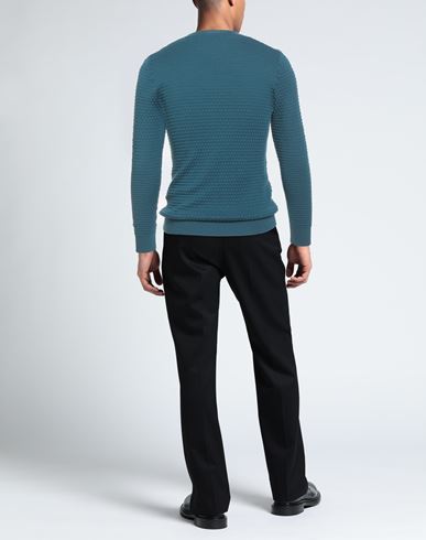 Man Sweater Deep teal Size 42 Merino Wool, Acrylic