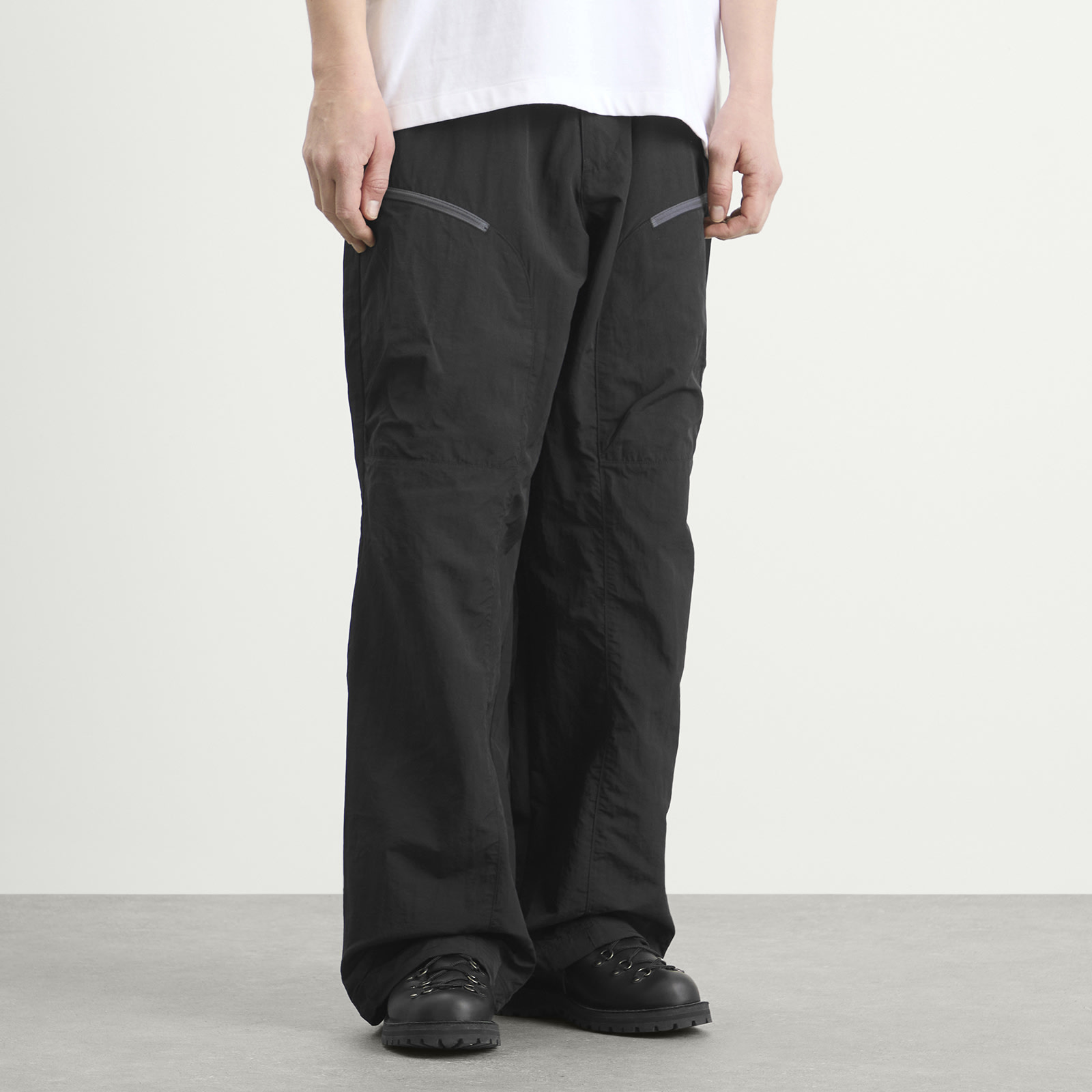 Men's NSE Belted Trousers in Tnf Black