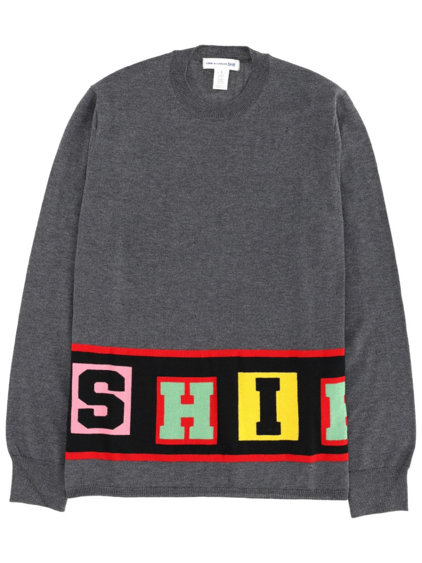 Grey Crew Neck Sweater
