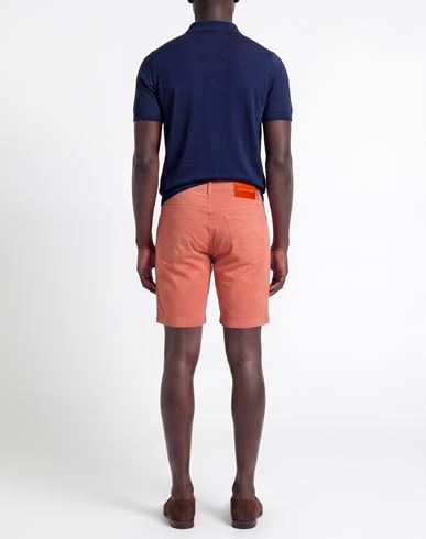 Jacob Cohёn Man Shorts & Bermuda Shorts Salmon pink Size 30 Cotton, Elastane, Polyester