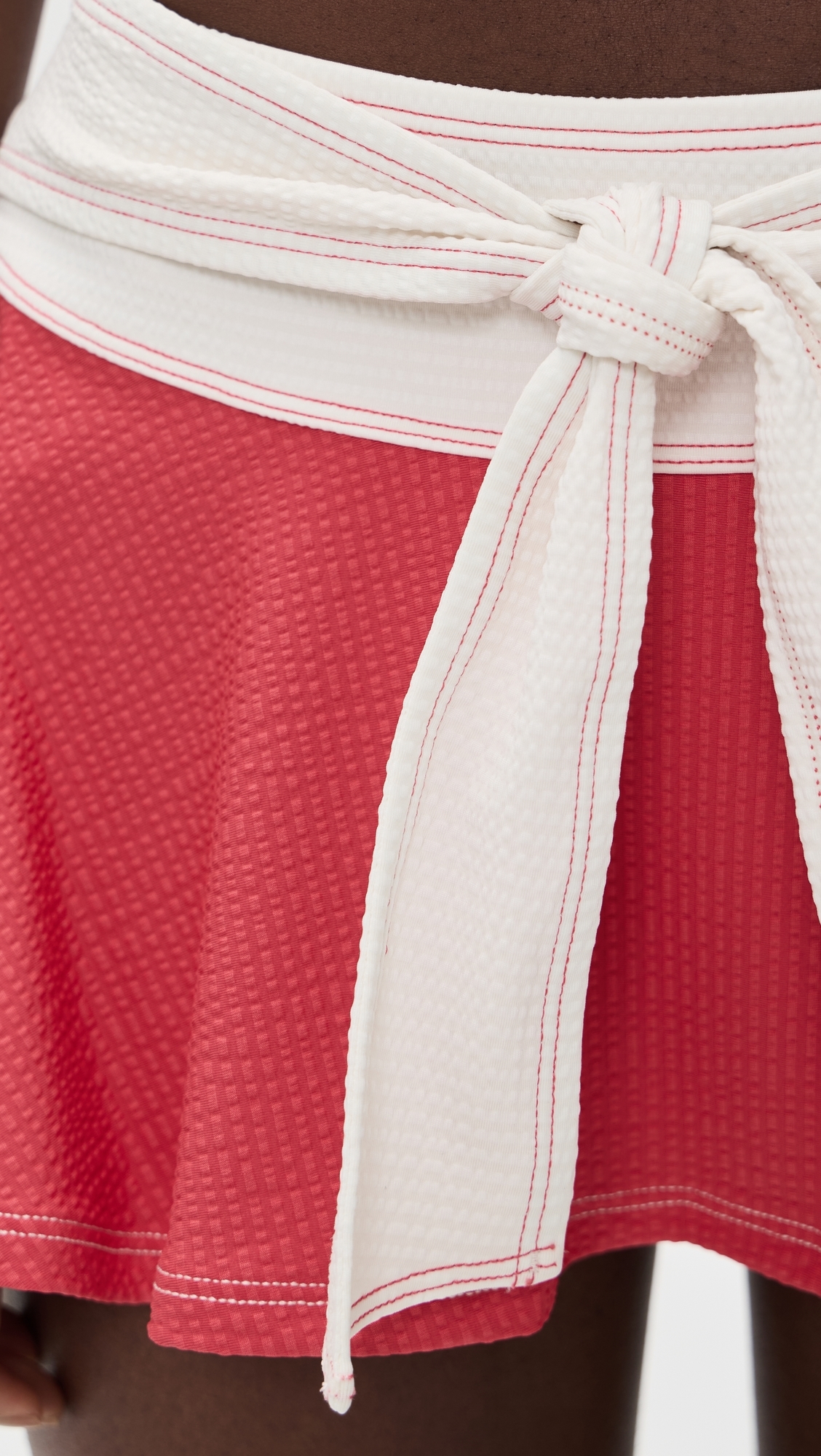 The Malena Skirt Rooftop Red