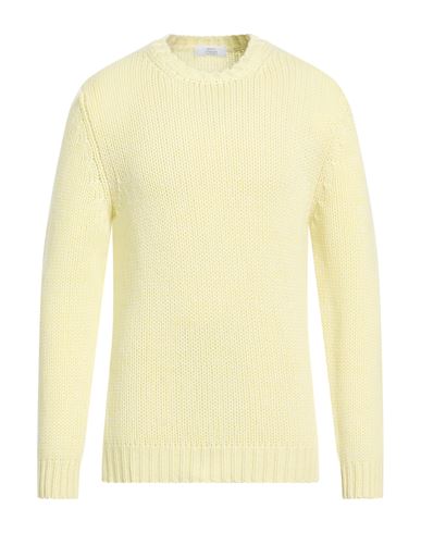 Man Sweater Pastel yellow Size 42 Cashmere