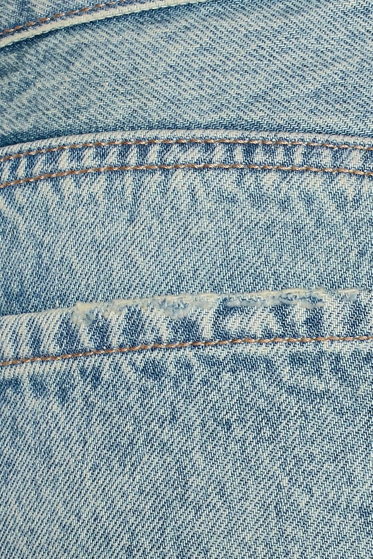 Boyfriend Denim Shorts - Blue - Women Clothing