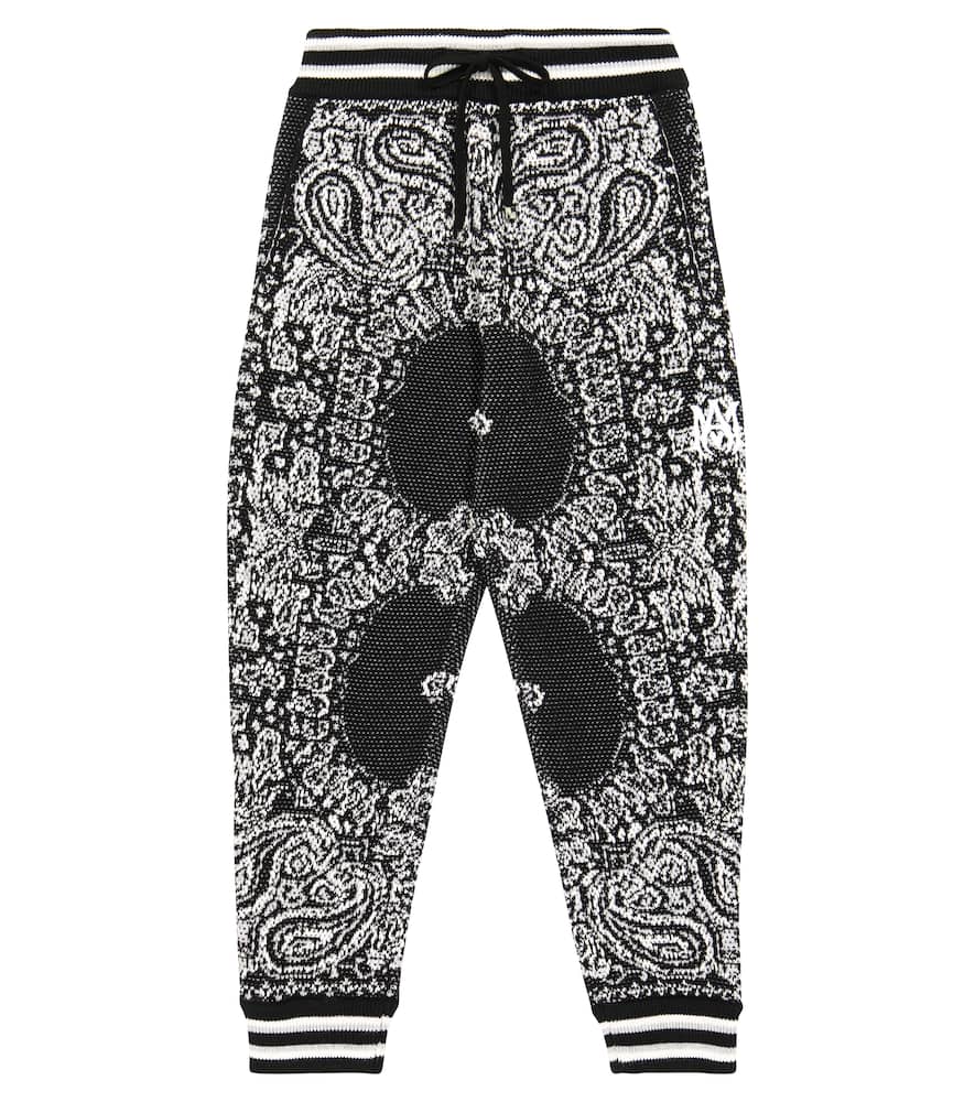 Amiri Kids Cotton and cashmere sweatpants