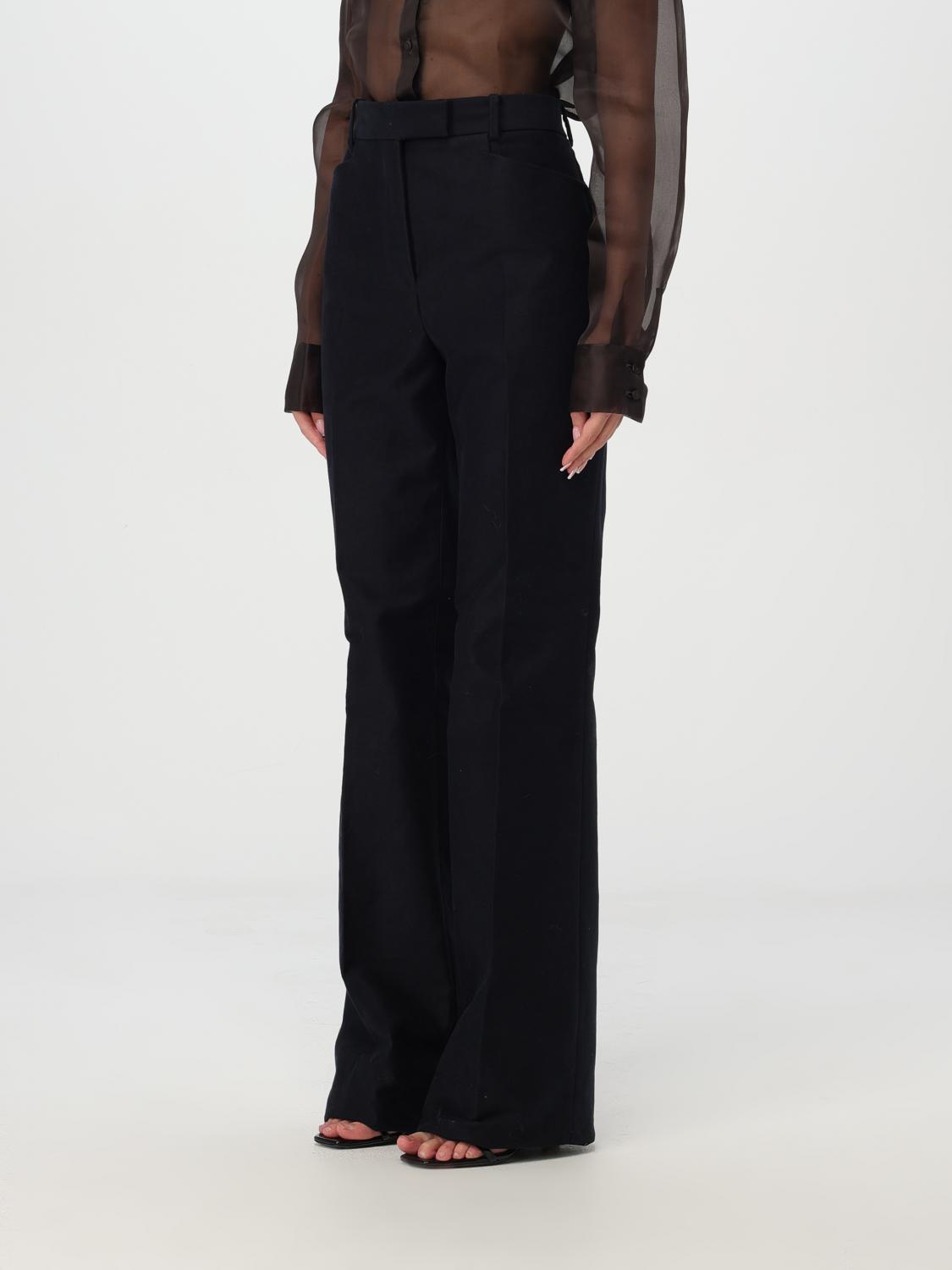 Navy Blue Cotton Pants