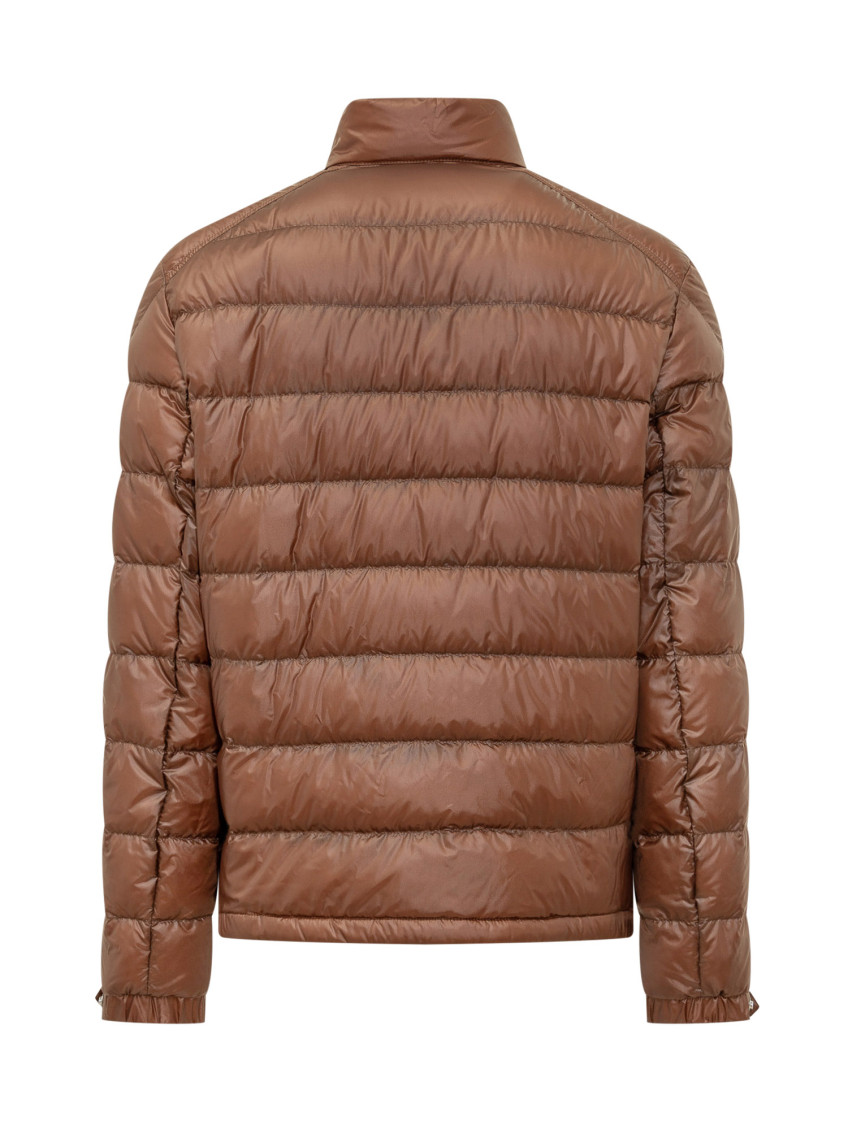 Moncler - short down jacket high collar pocket