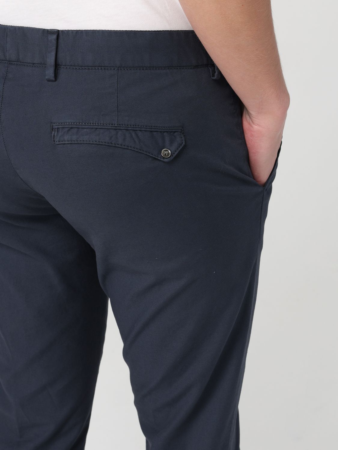 Pants Men color Blue