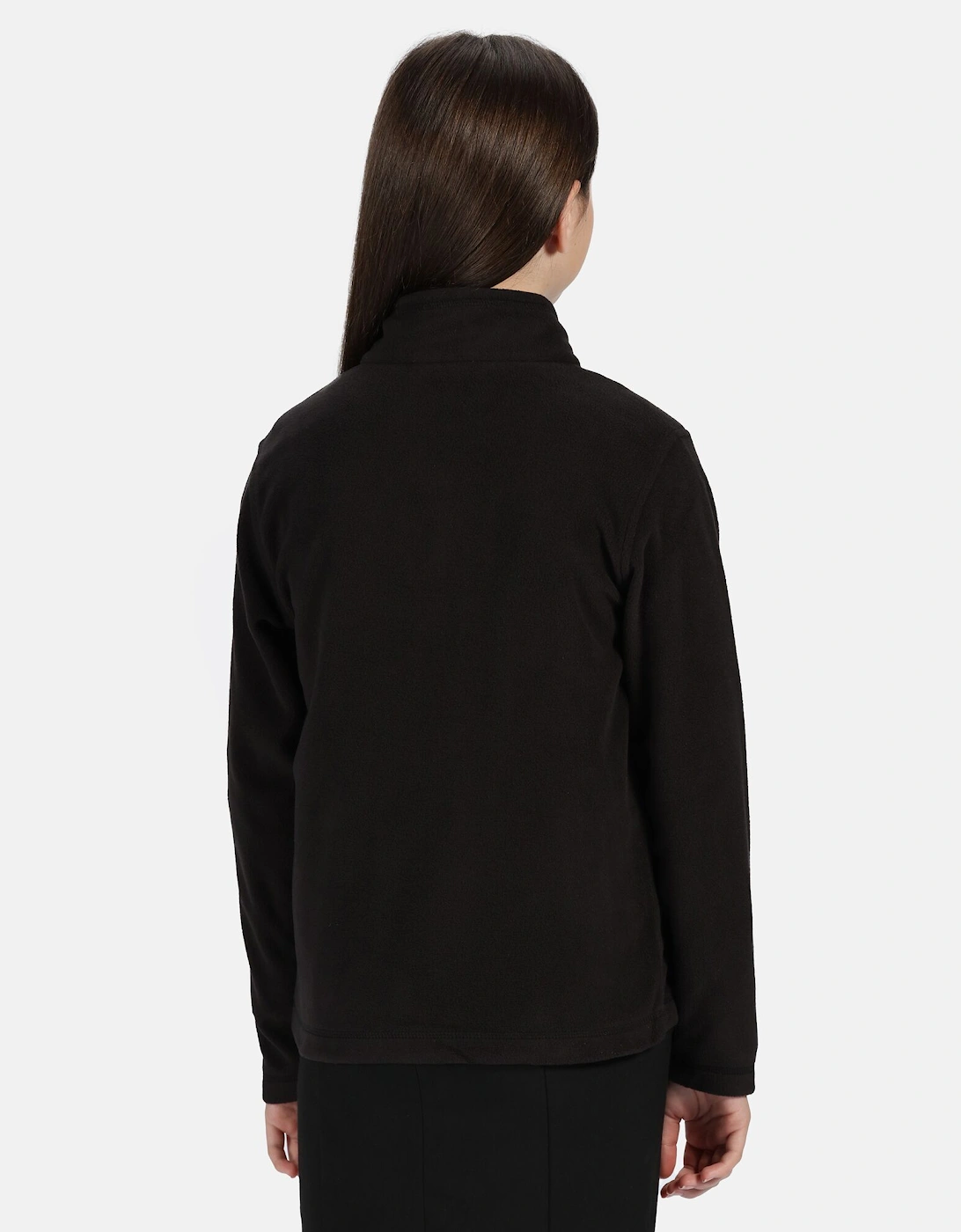 Regatta Childrens/Kids Brigade II Micro Fleece Jacket - Black - : 5 years/6 year