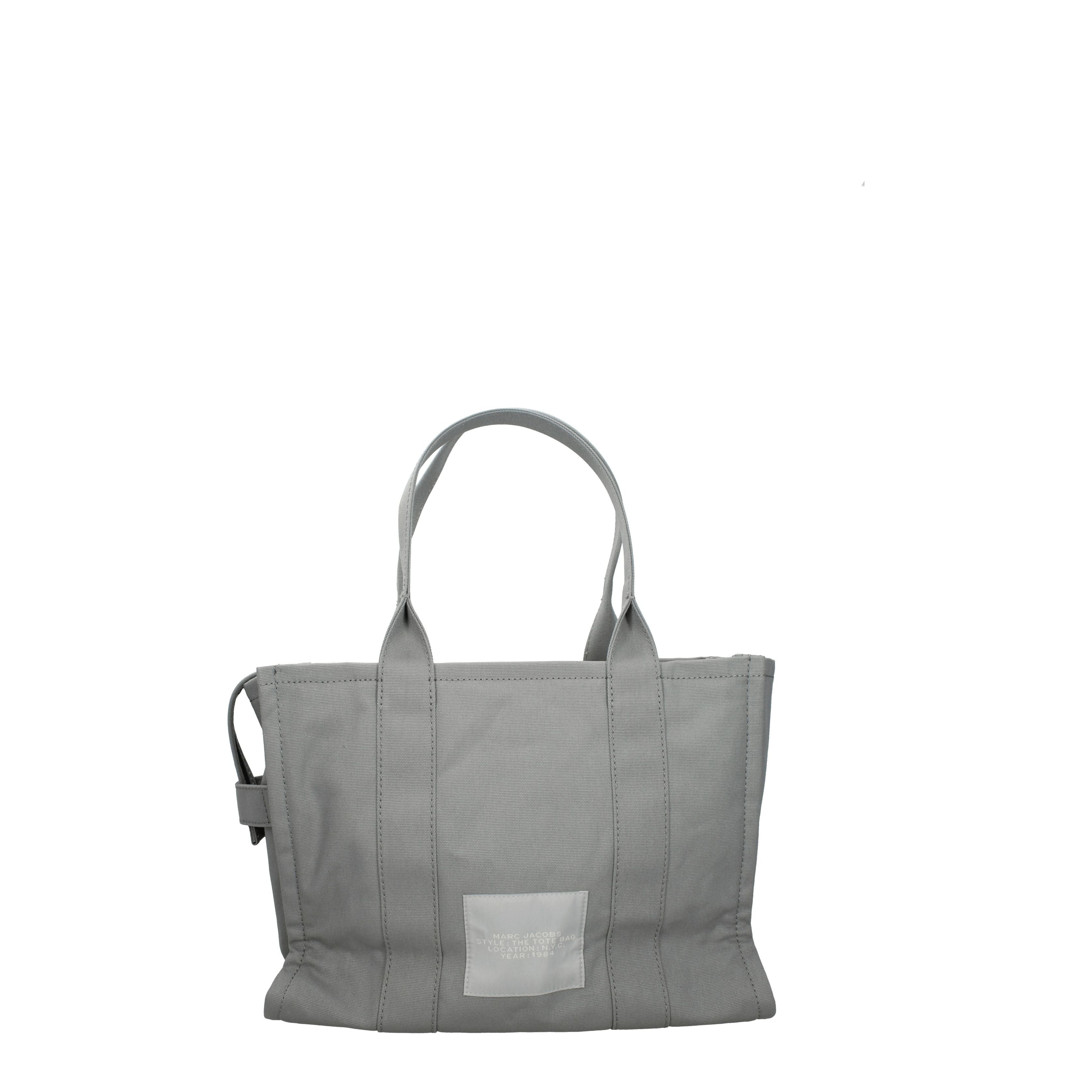 Marc Jacobs Women's Shoulder Tote Bag Fabric Gray/Wolf Gray