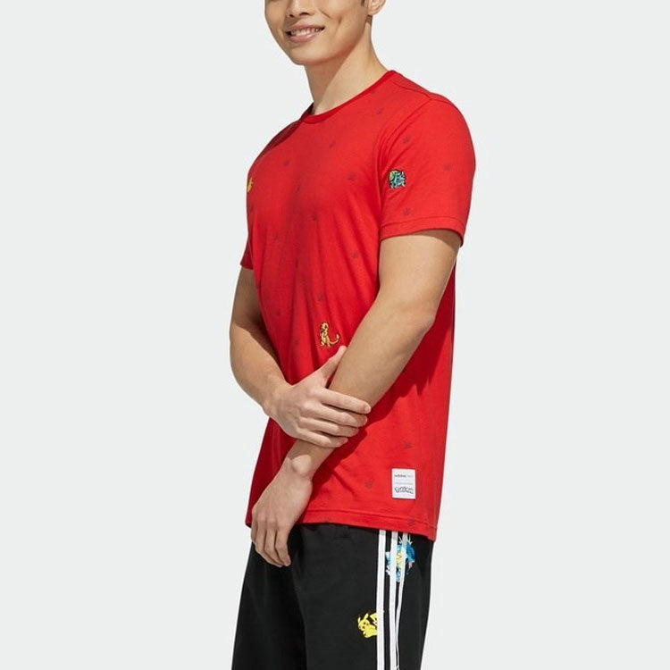 Neo x Pokmon Crossover Series Sports Short Sleeve Red