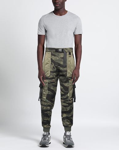 Man Pants Black Size 30 Cotton, Polyamide, Polyester, Elastane