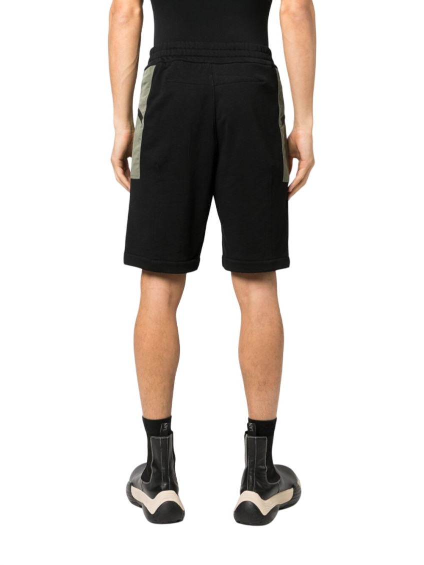Black Two-tone Shorts