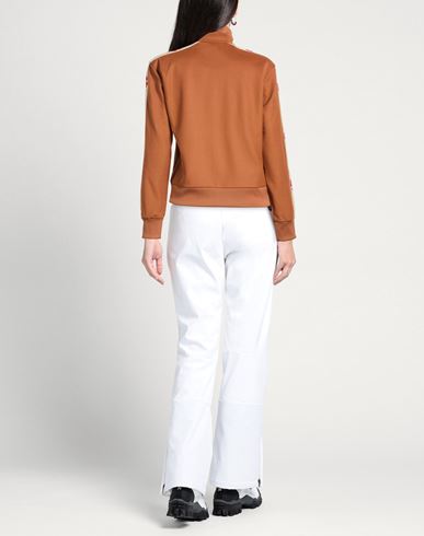 Woman Sweatshirt Rust Size M Polyester, Cotton