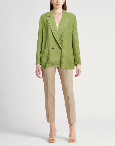 Easy Woman Blazer Light green Size 6 Linen