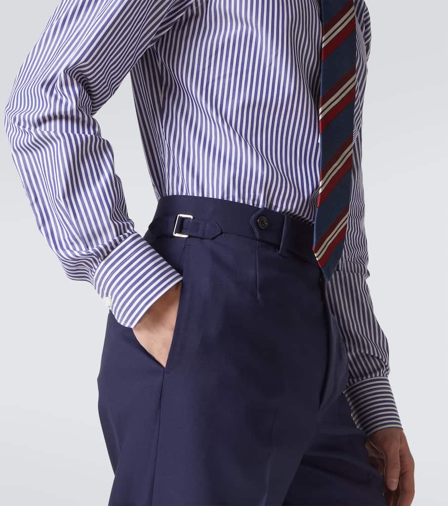 Tropical wool suit pants