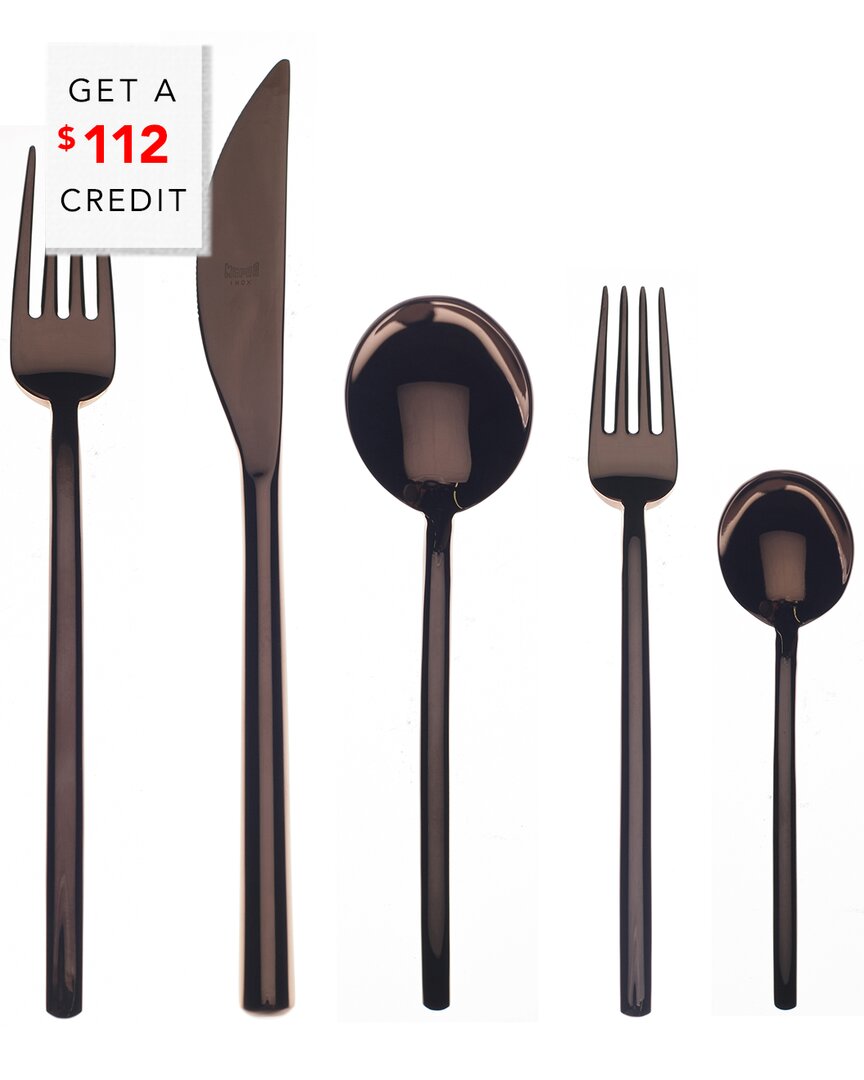 20Pc Flatware Set With $112 Credit