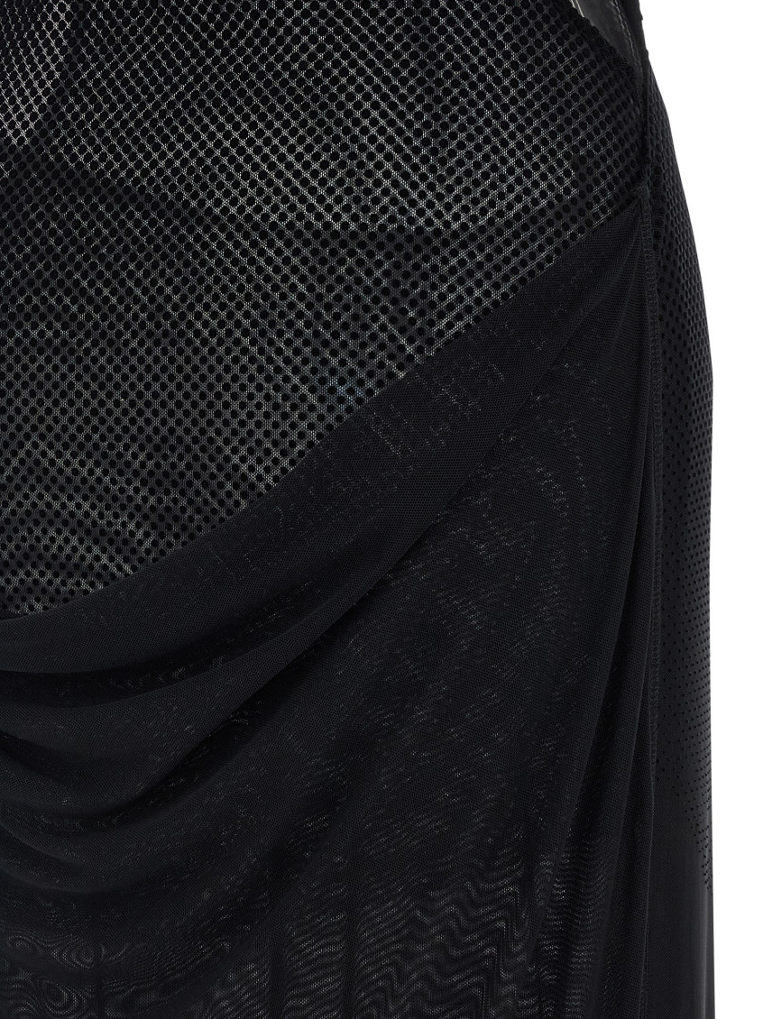 Flocked Dress