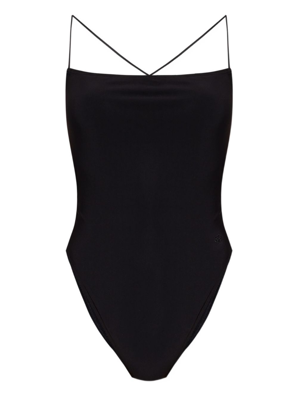 Strappy swimsuit - Black