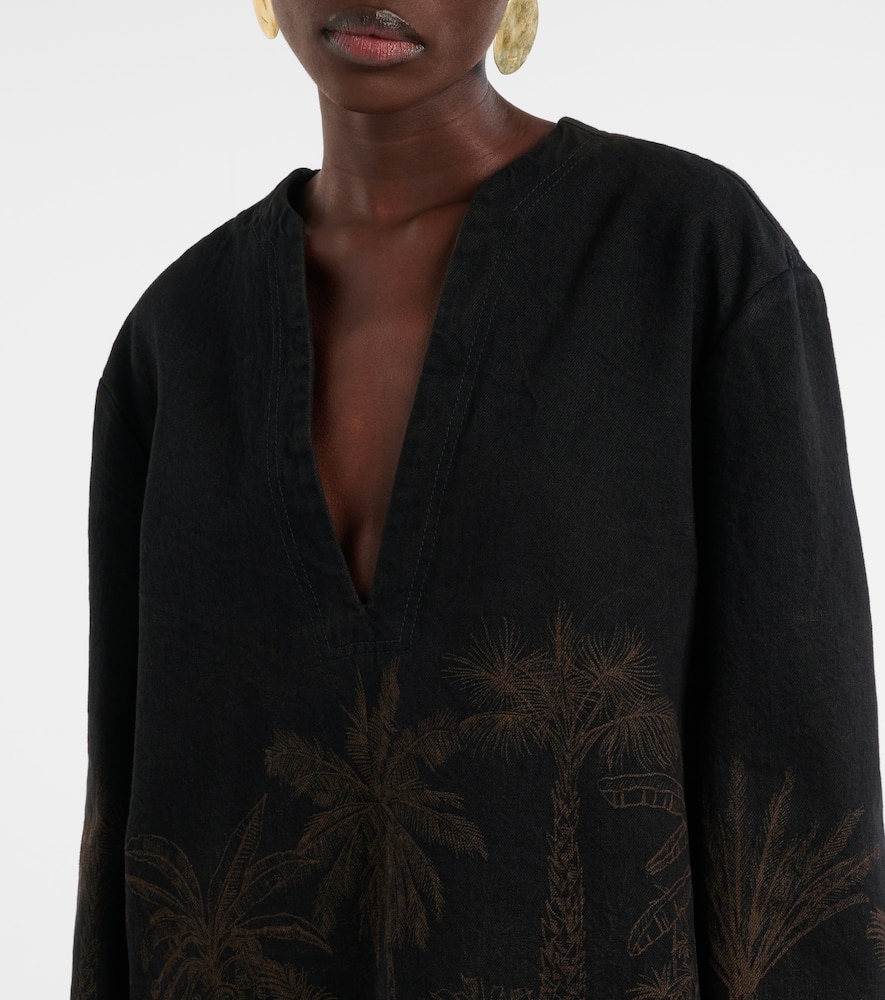 Jungle Toile De Jouy cotton top