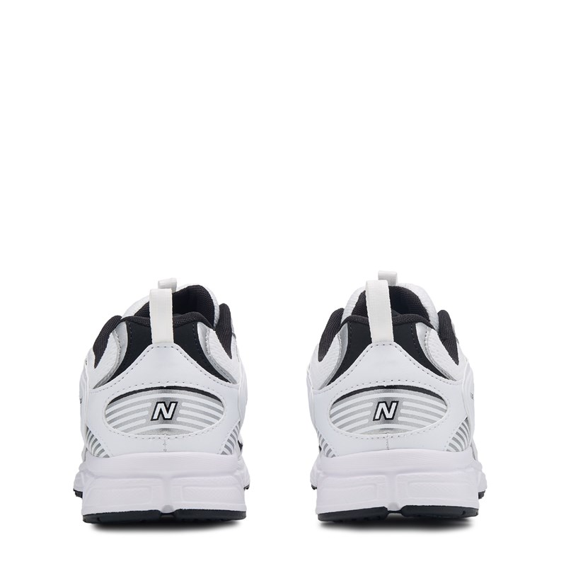 408 Sneakers (White/Black/Silver)