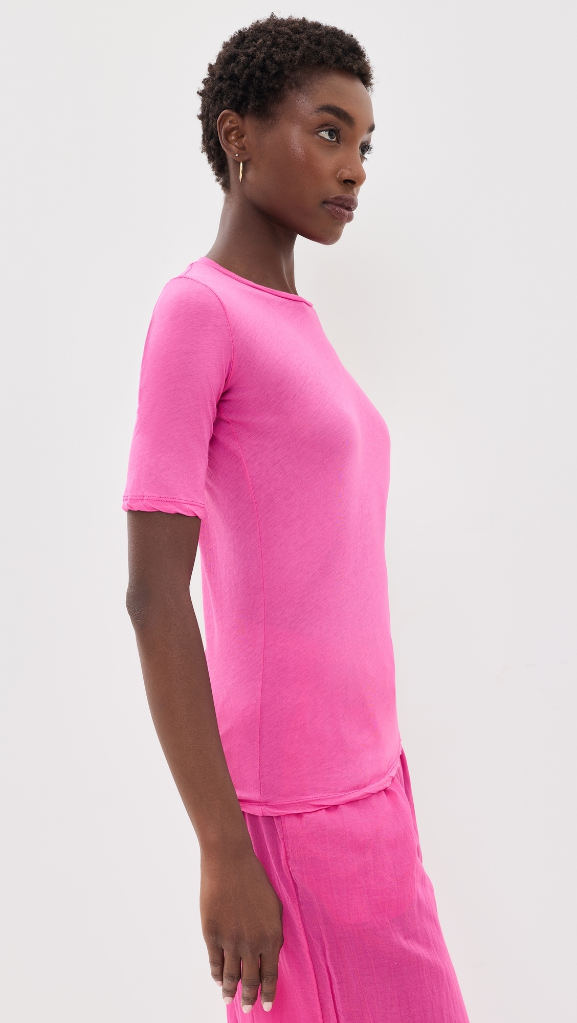 Victoria Tissue Cotton T-Shirt Diva
