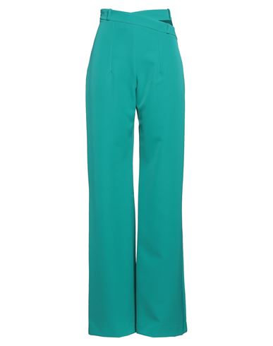 Woman Pants Emerald green