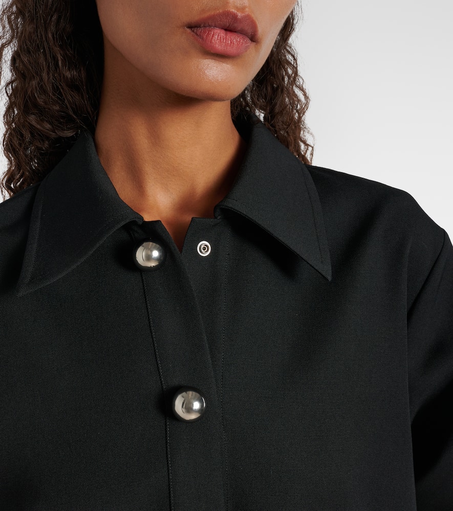 Wool polo dress