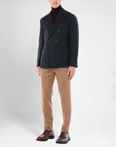 Man Blazer Midnight blue Size 40 Cotton
