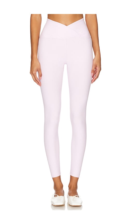 YEAR OF OURS Stretch Veronica Legging in Pink.  XS. Also in L, M
