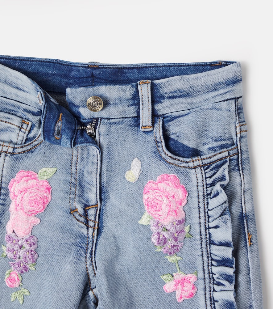 Embroidered jeans