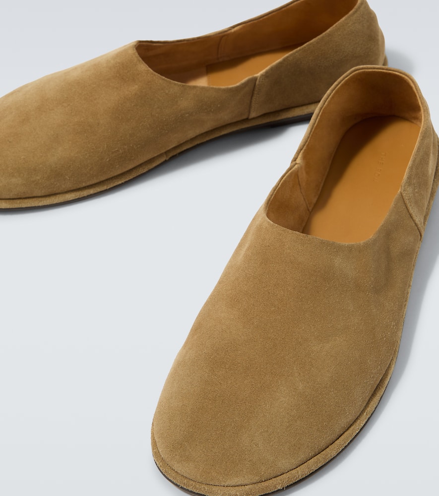 Canal suede loafers
