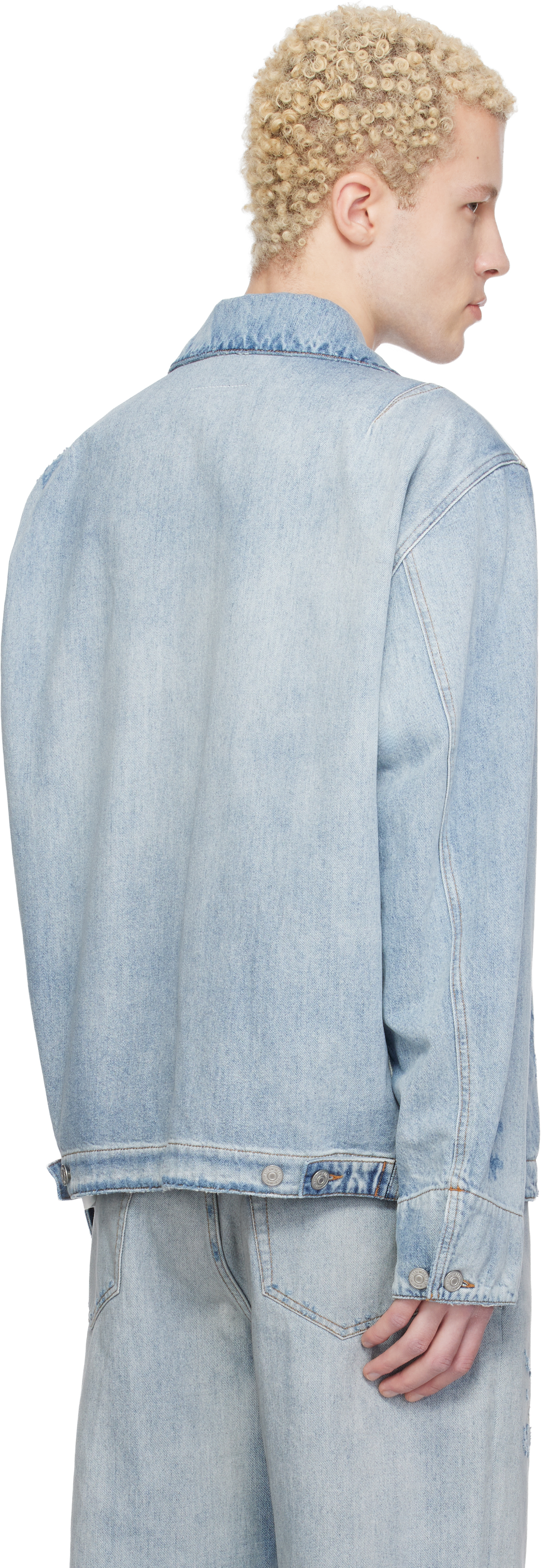 Blue Sportsjacket Denim Jackets
