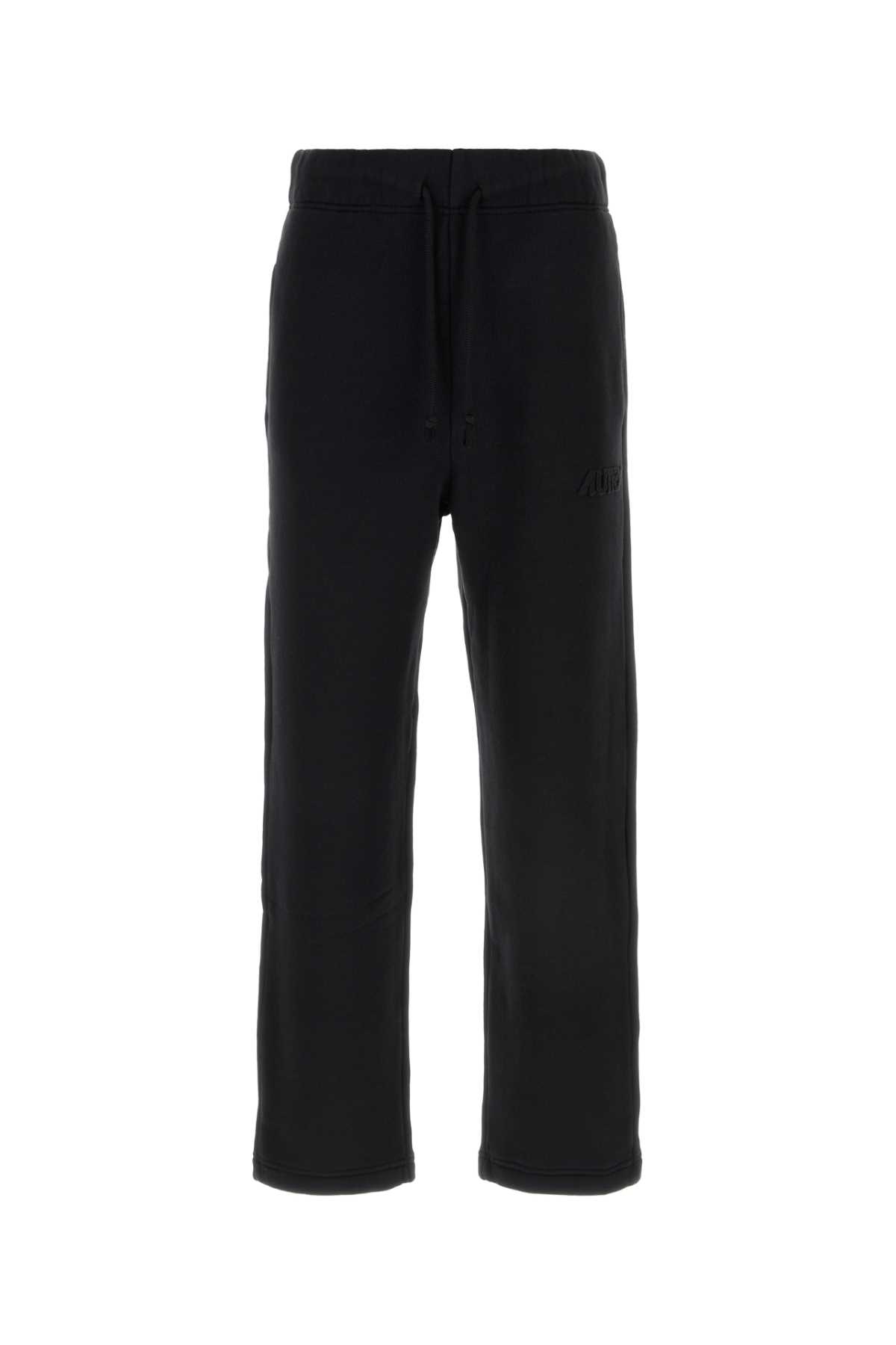 Black Cotton Joggers