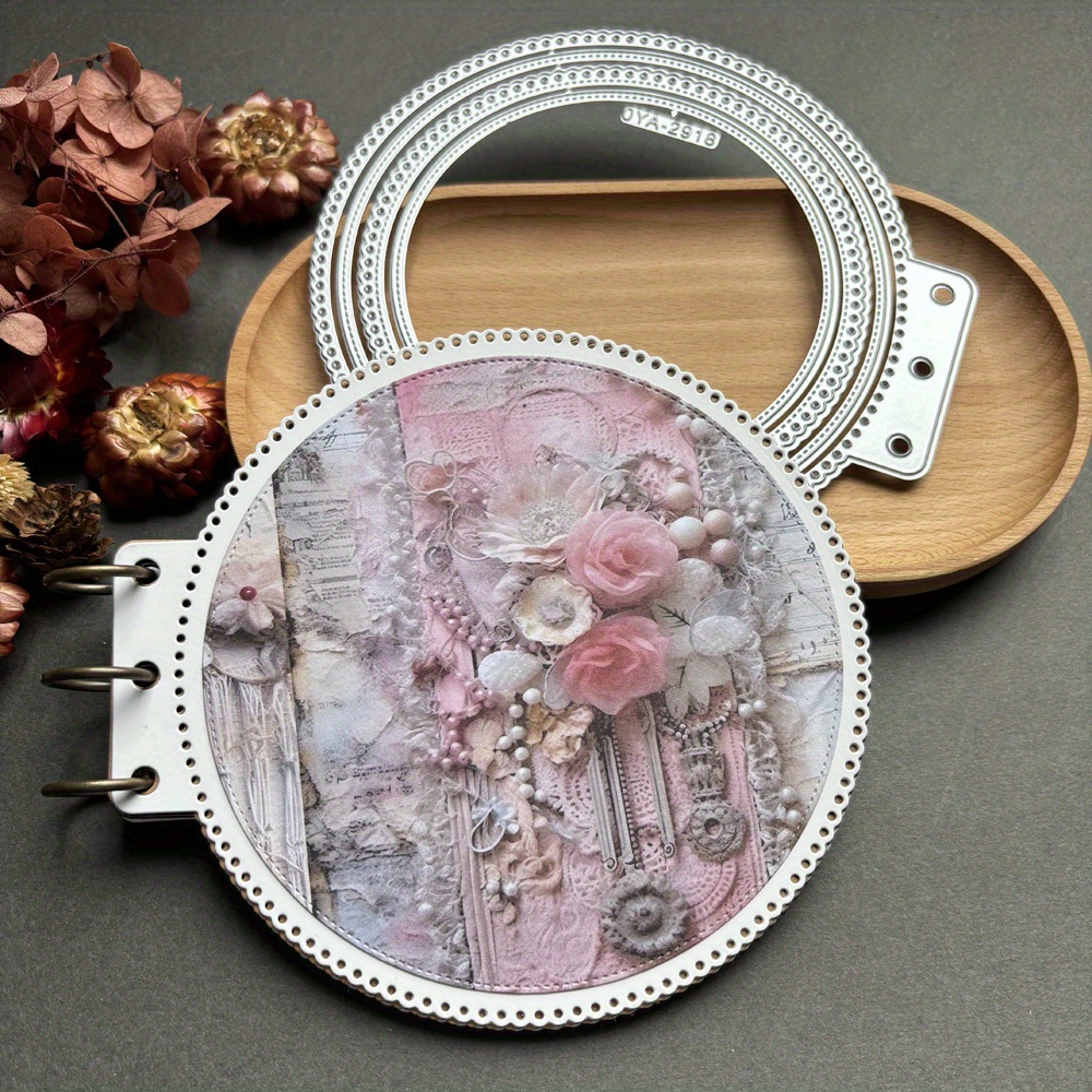 TEMU Metal Cutting Dies For Scrapbooking Decoration, Handmade Stencils, Diy Card Making Mould , Die Cut